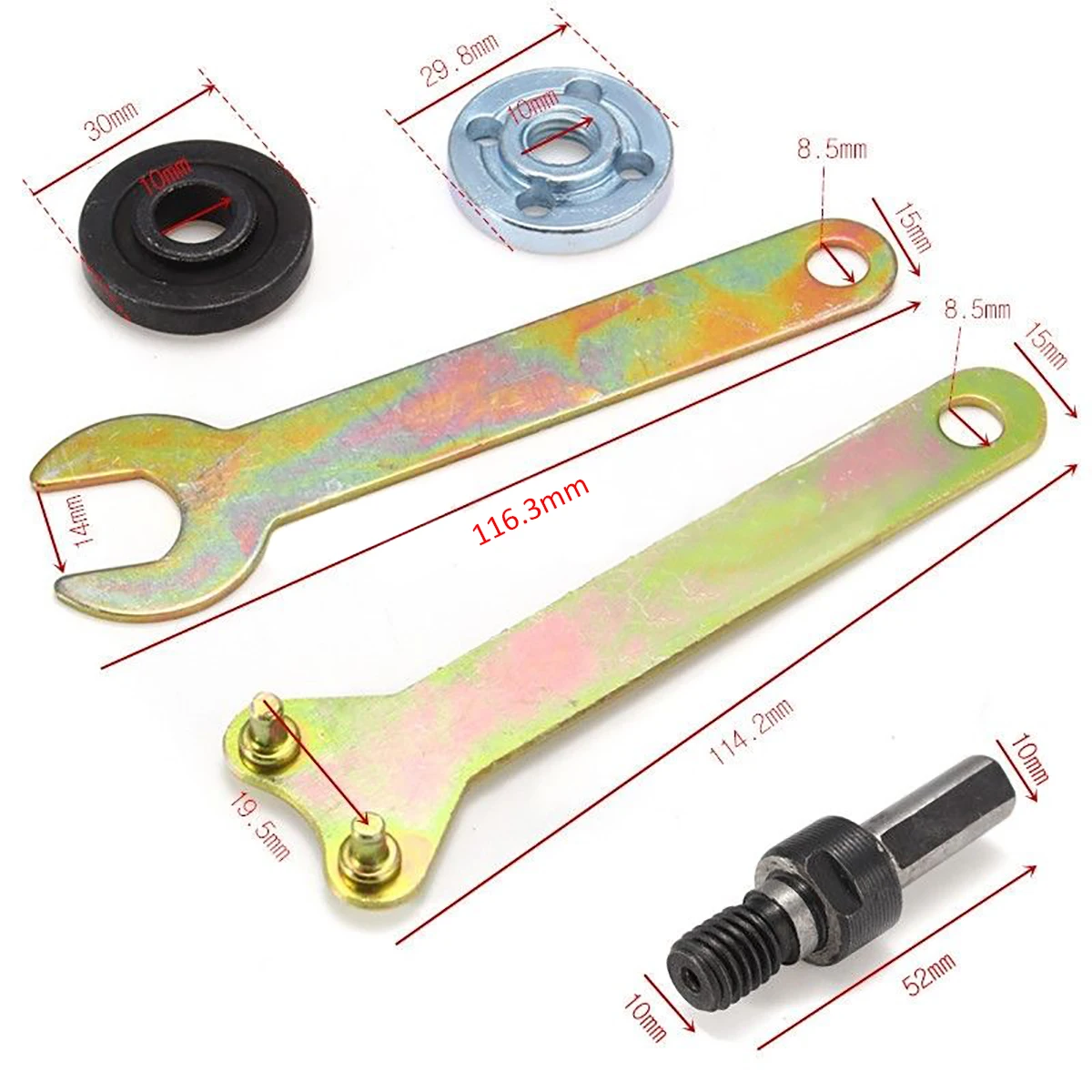 14pcs Hand Drill Variable Angle Grinder Accessory Kit For Cutting Polishing Tool accessories