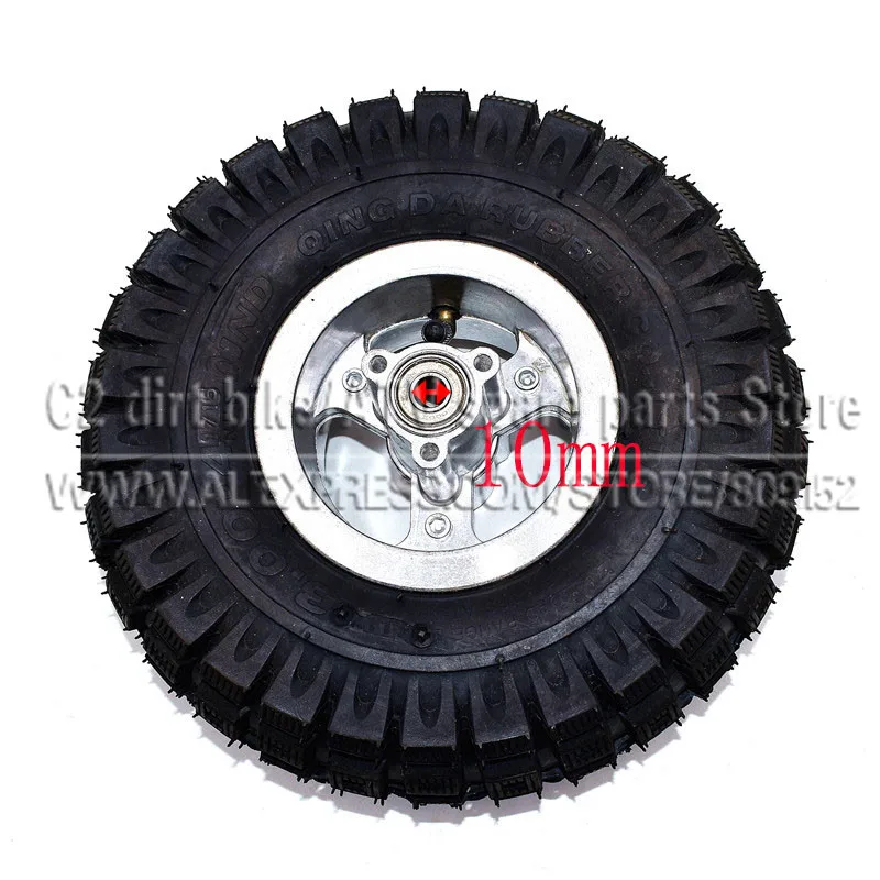 3.00-4 Electric Scooter  Rear Wheel with tyre Alloy Rim hub and inner tube wheels Gas scooter bike motorcycle