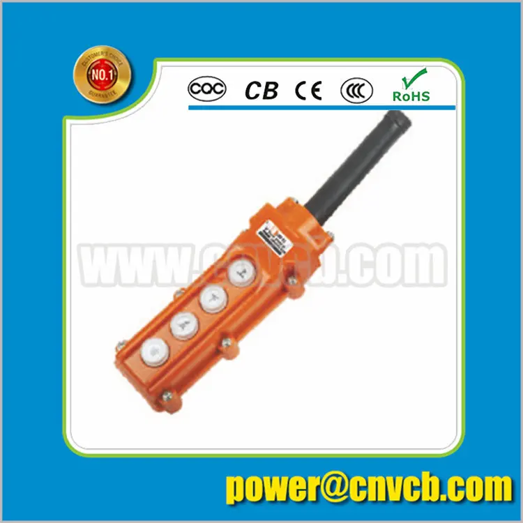 

BS39 start switch Two button interlocking auotomatic reset start switch crane switch