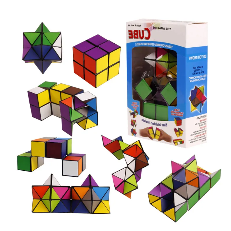 New Arrival Hot Sales Toys Infinity Cube Popular Spot Items Unlimited Square Cube Star Infinite Cube Decompression Cube Toys