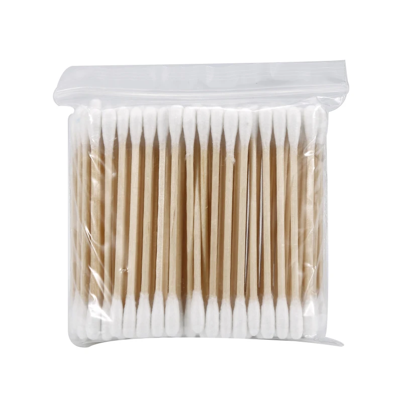 

800Pcs/lot Beauty Makeup Cotton Swab Women Double Head Cotton Buds Make Up Wood Sticks Nose Ear Cleaning Cosmetics Healthy Tool