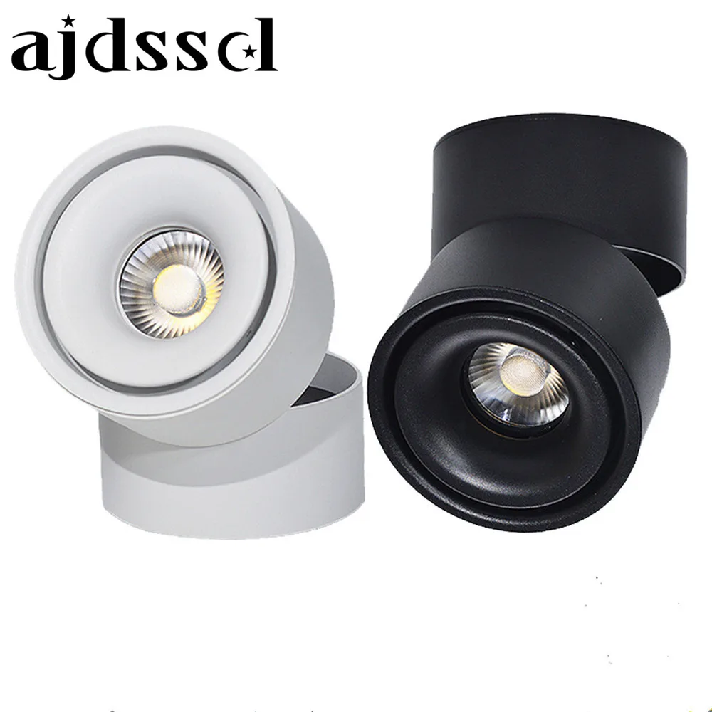 

Surface mounted LED Downlight 10w 20w spot 360 degrees Rotatab Adjustable AC110V/220V Spot light led lamp for indoor Foyer,