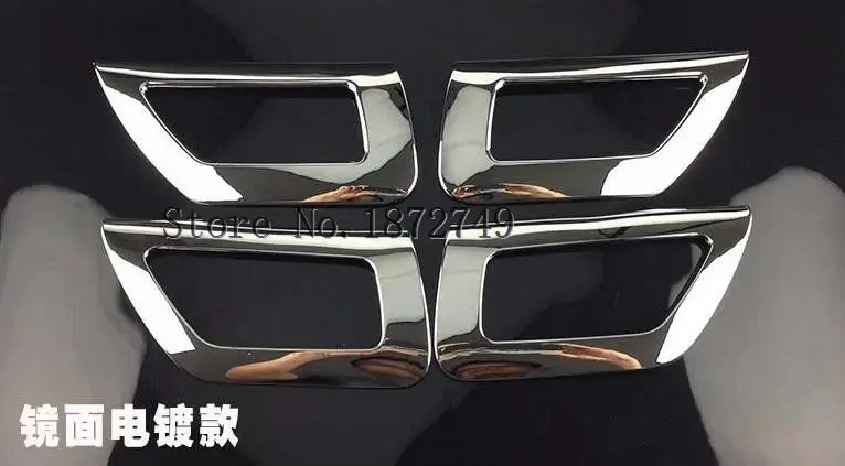 

Chrome Inner Side Door Handle Bowl Cover Trims For Suzuki Sx4 S-cross 2014