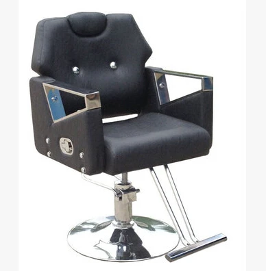 Salon chair down after shave shaving stainless steel handrails salon chair barber chair recline 606