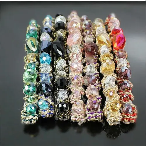 Hot Sale Fashion Women Hair Accessories Crystal Rhinestone Beads Hairbands Head Wear Best Gift for Girls