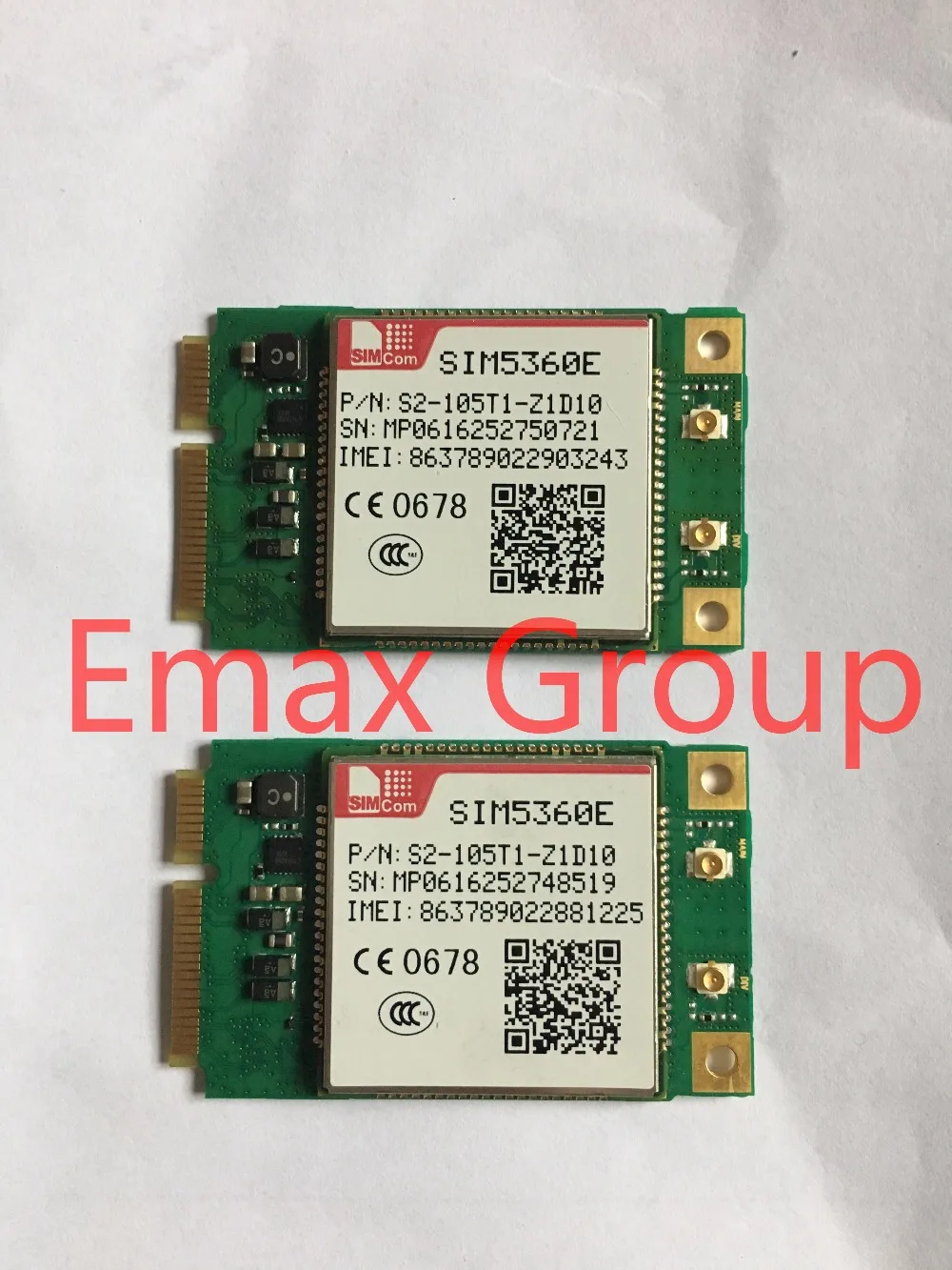 

5PCS Simcom SIM5360E MIINI PCIE 100% New Original WCDMA/HSPA GSM/GPRS/EDGE 3G Module For PDA MID PND AIM POS JINYUSHI stock