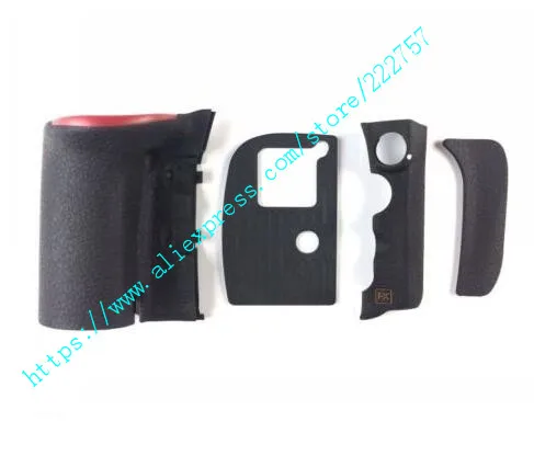 NEW  A Set Of Body Rubber 4 pcs Front cover and Back cover Rubber For Nikon D800 repair spare parts