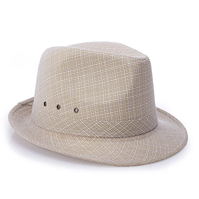 England Retro Top Jazz Hats for Men 4 Size 57 58 59 60CM Straw hat New Fashion Women Men Sunhat Gentleman