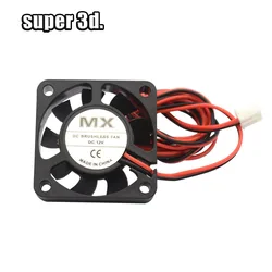 4010 냉각 팬 라디에이터, Reprap Ender 3 cr10 J-헤드 핫엔드용 3D 프린터 부품, 40x40x10mm DC 5/12/24V 케이블, 30/100cm, 1 개