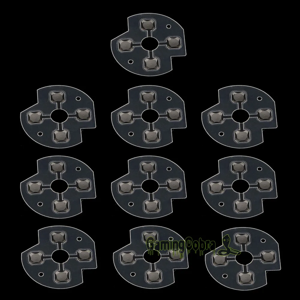 Extreme merate 10PCS Kit di ricambio ABXY Button Patch Pad in metallo parti per Controller Xbox One