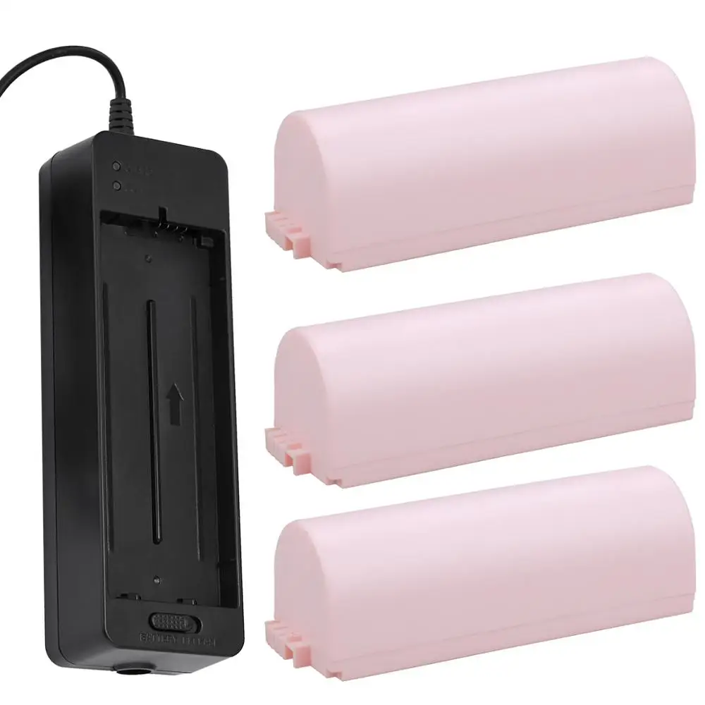 NB-CP2L Battery or Charger for Canon SELPHY CP100 CP200 CP220 Photo Printer Pink