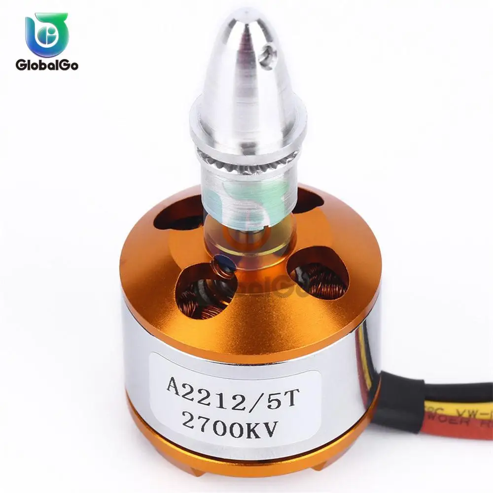 2212 A2212 Motore Brushless 930KV 2700KV 2200KV 1400kv 1000KV RC Motore Brushless per Drone Aereo Quadcopter RC Giocattolo