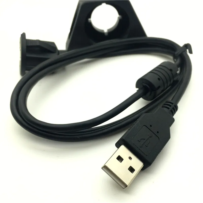 USB Cable Extention with Dash Mounting Bracket 1M Universal Extension Lead