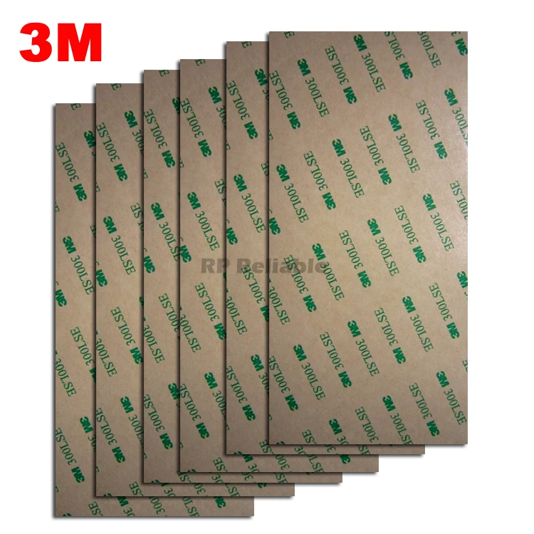 

3M 9495LE 6 sheets (10x20cm) Hi-bond Adhesion Two Sides Sticky Sticker for iphone ipad Cell Touch Screen Frame LCD Diamond Bond