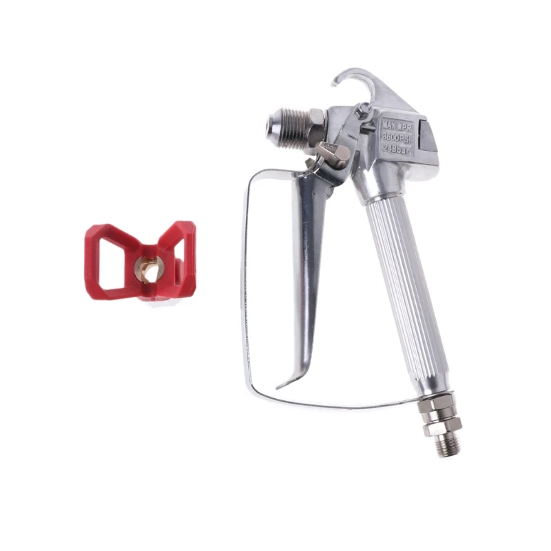 TOOZO 3600PSI High Pressure Airless Paint Spray Gun With Nozzle For Graco Wagner Titan