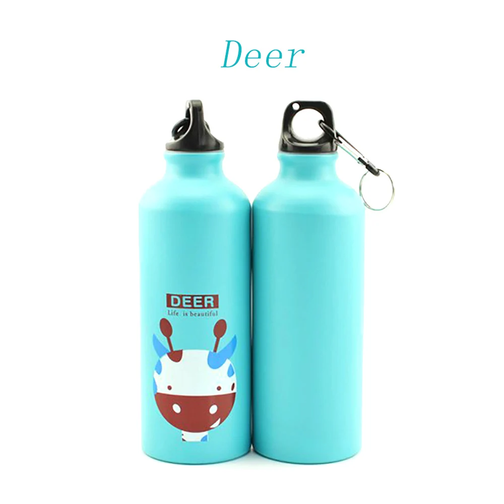 500 ML My Portable Eco Friendly Bicycle Gourd Water Bottle Drinkware Cartoon Leakproof Sports Cycling Drinking Bottles Drinkware