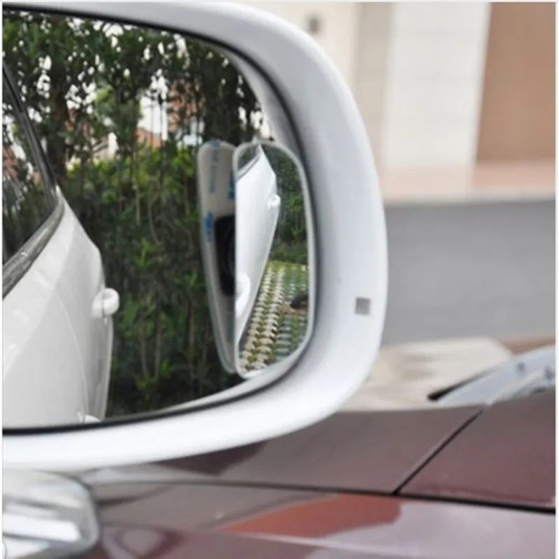 HD wide-angle 360-degree small round mirror blind spot mirror Reversing wide-angle white mirror rear-view minor mirror auto part