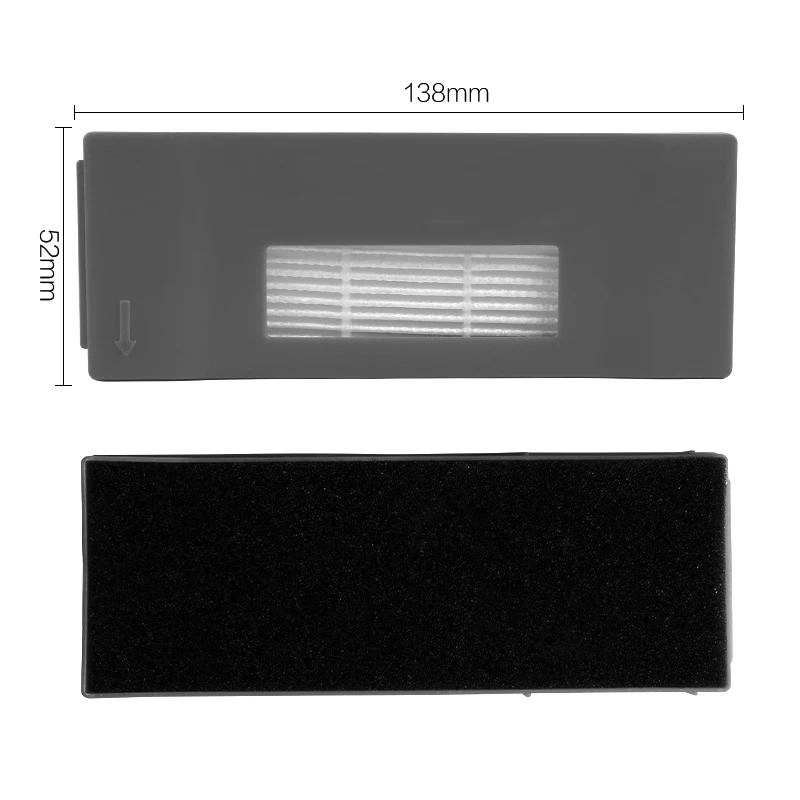 جديد فراغ الاكسسوارات أنظف حزمة ل Ecovacs Deebot DT85/DT83/DM81/DM85 الجانب فرشاة * 6 قطعة + ممسحة * 5 قطعة + فلتر HEPA * 2 قطعة