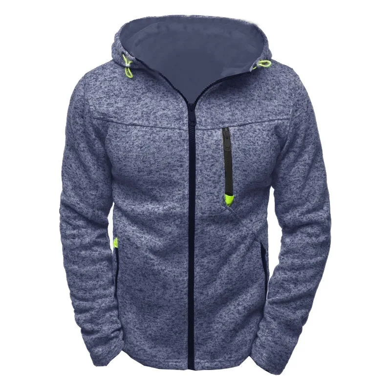 2019 men's Fleece Zipper hiking Hooded jacket outdoor Cardigan Hoodies Tracksuit Male Sweatshirt Hoody Frosted travel top M-3XL