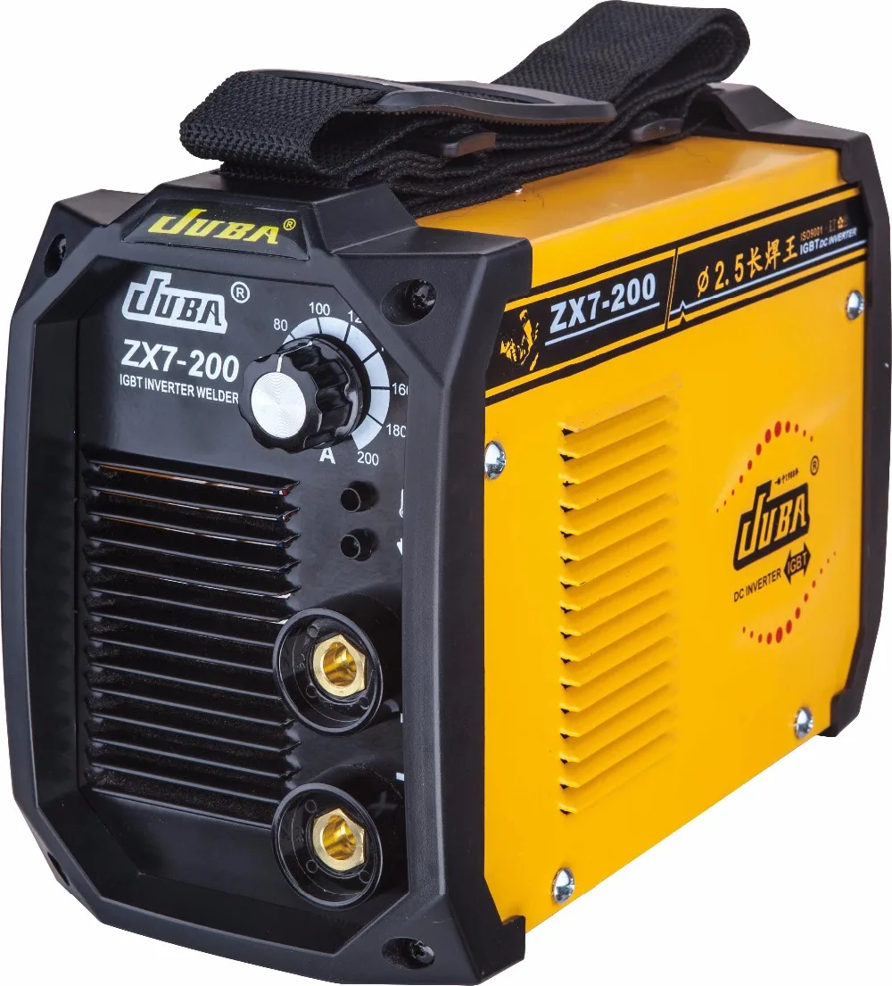 Wholesale JUBA Welder IGBT Portable Welding Inverter MMA ARC ZX7-200 Welding Machine With Electrode Holder And Earth Clamp