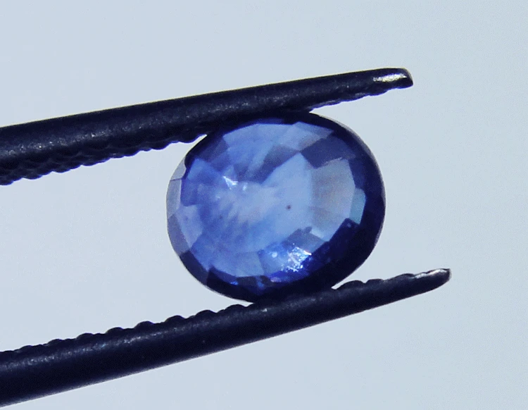 100% natural Sri Lanka sapphire loose gemstone beautiful cornflower blue sapphire loose stone GIC certificate