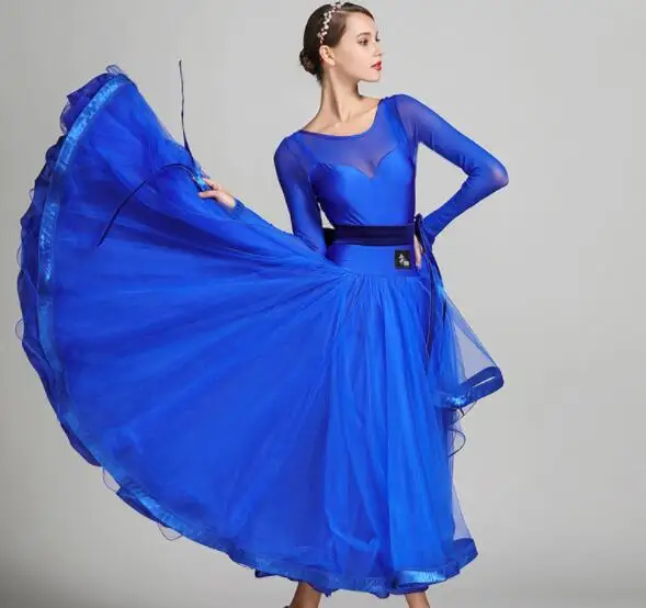 Ballroom dress waltz dress rumba standard smooth dance dresses S7007 Ballroom dance competition dress red wine red blue black