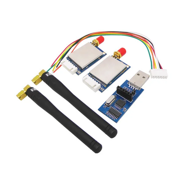 Imagem -02 - Porta Uart Módulo Receptor Transmissor sem Fio 470mhz 915mhz Módulo Transceptor Rs485 Rs232 Peças Lote Sv611 1km