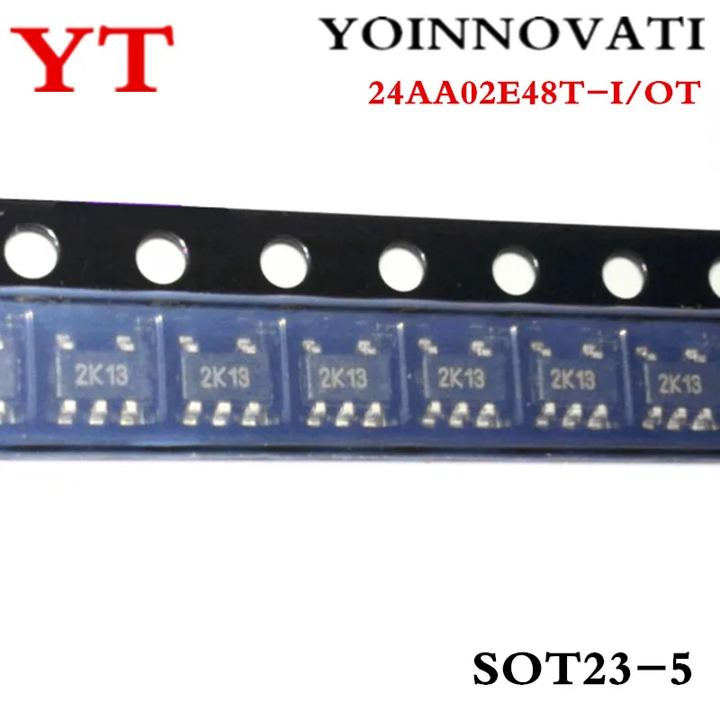 

Бесплатная Доставка 10 шт./лот 24AA02E48T-I/OT 24AA02E48T 2kbit 400 кГц SOT23-5 наилучшее качество ic.