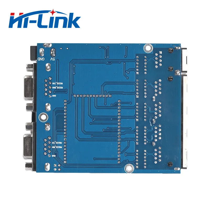 Livraison gratuite HLK-RM08K MT7688K Puce Série WIFI Tech Quatre Port Ethernet UART À Sans Fil Smart Board Remplacer Thom04