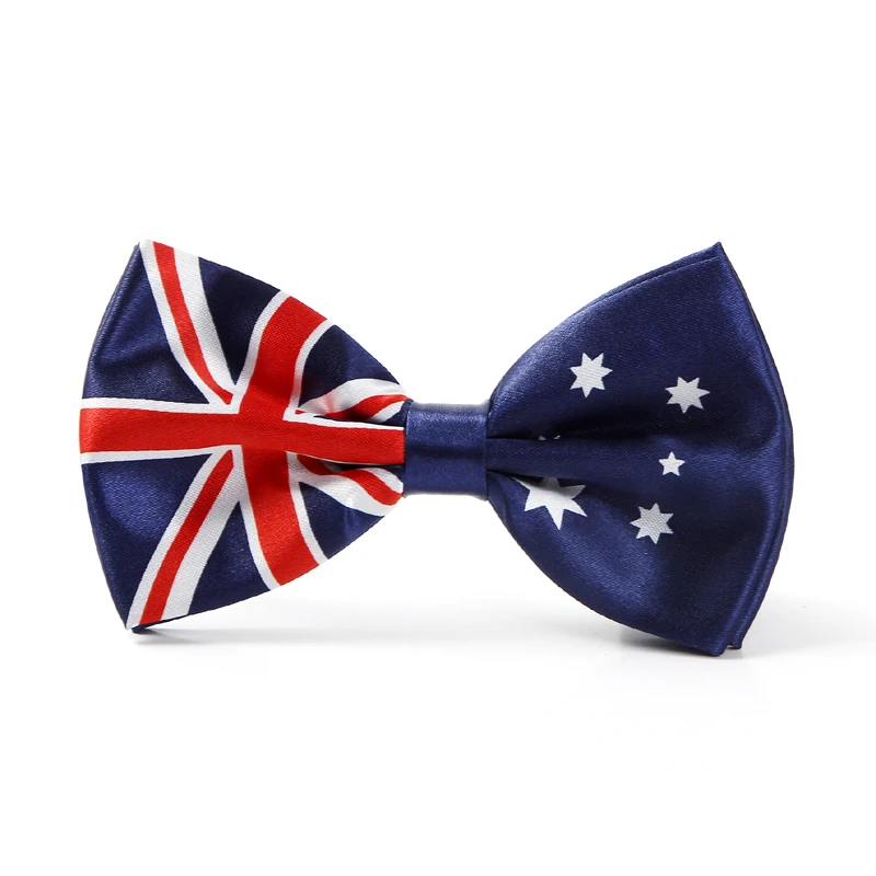 Australia Flag Bow tie for Men Men's Tuxedo Formal Dress Party Business Fashion ties Butterfly knot Dropshipping Shirts Cravat