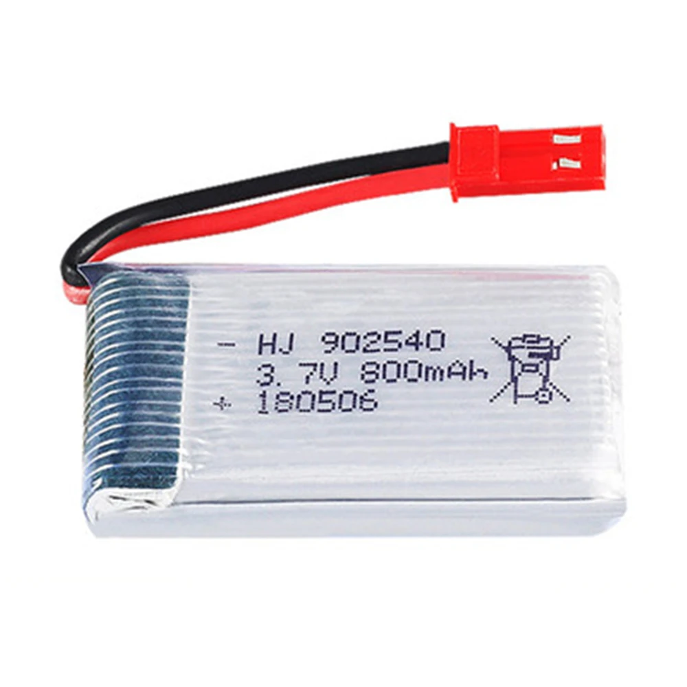 

20pcs Lipo Battery JST 902540 3.7V 800mAh Lipo 1S Battery For MJX x400 X300C X800 Quadcopter Parts RC Drone Battery