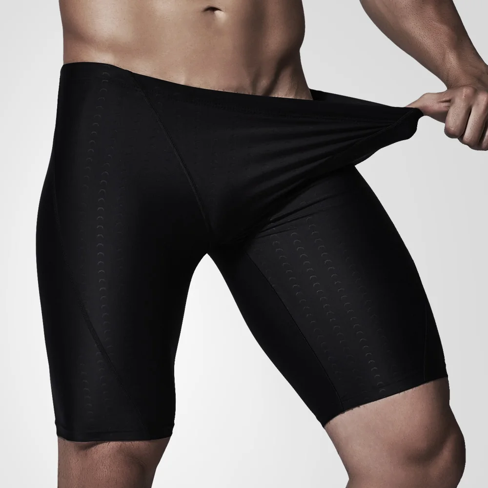 Calção de banho impermeável masculino, maiô, calções de prancheta, cuecas, moda praia, boxers de piscina, verão, novo