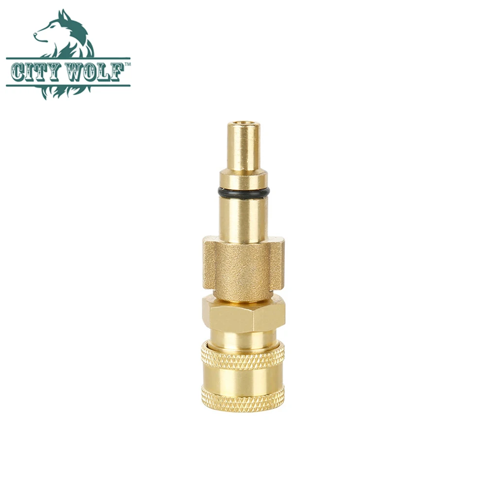 Adaptador de pistola de lavado de 4000 PSI para Lavor Sterwins Parkside PHD a conexión rápida piezas de lavadora de 1/4