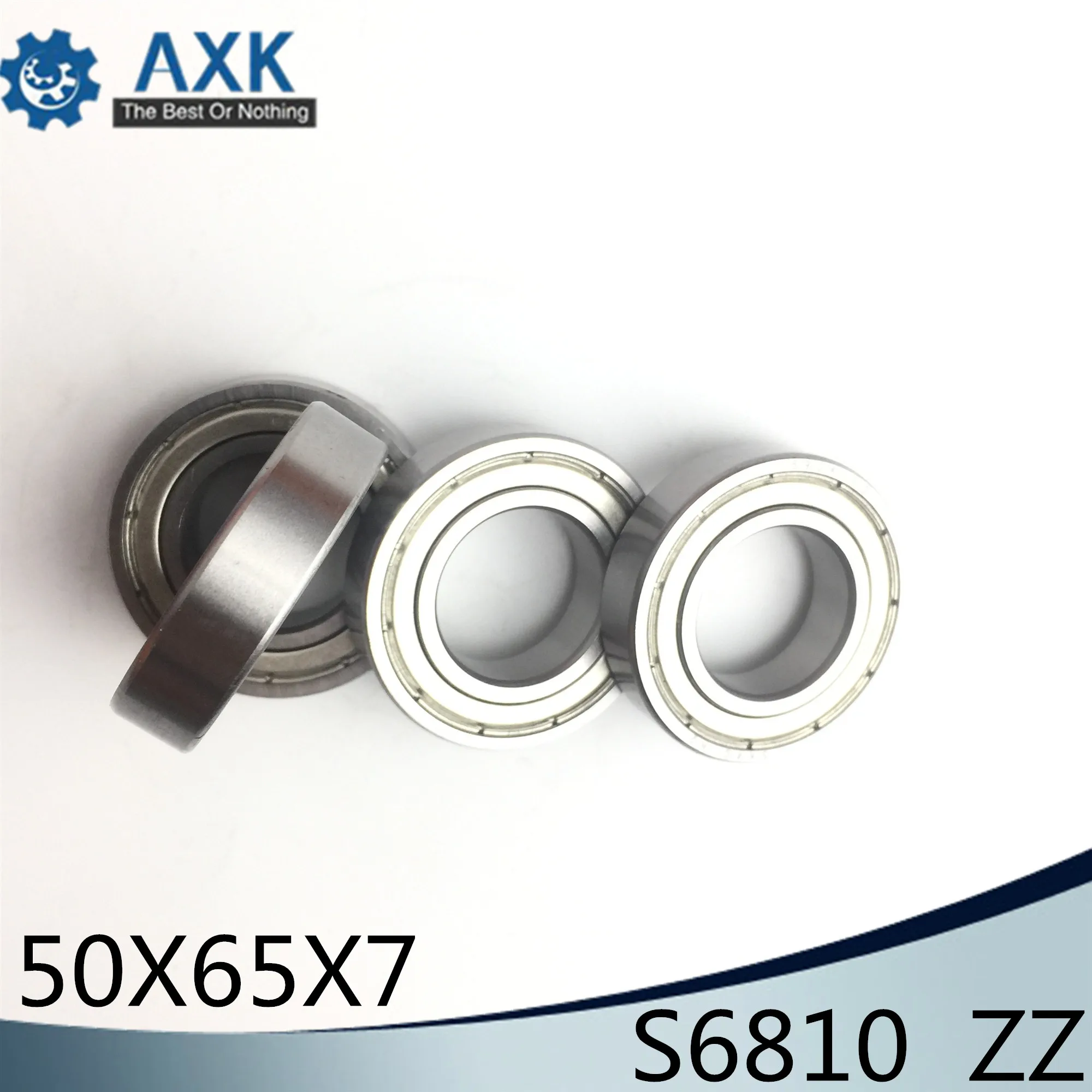 

S6810ZZ Bearing 50*65*7 mm ( 5PCS ) ABEC-1 S6810 Z ZZ S 6810 440C Stainless Steel S6810Z Ball Bearings