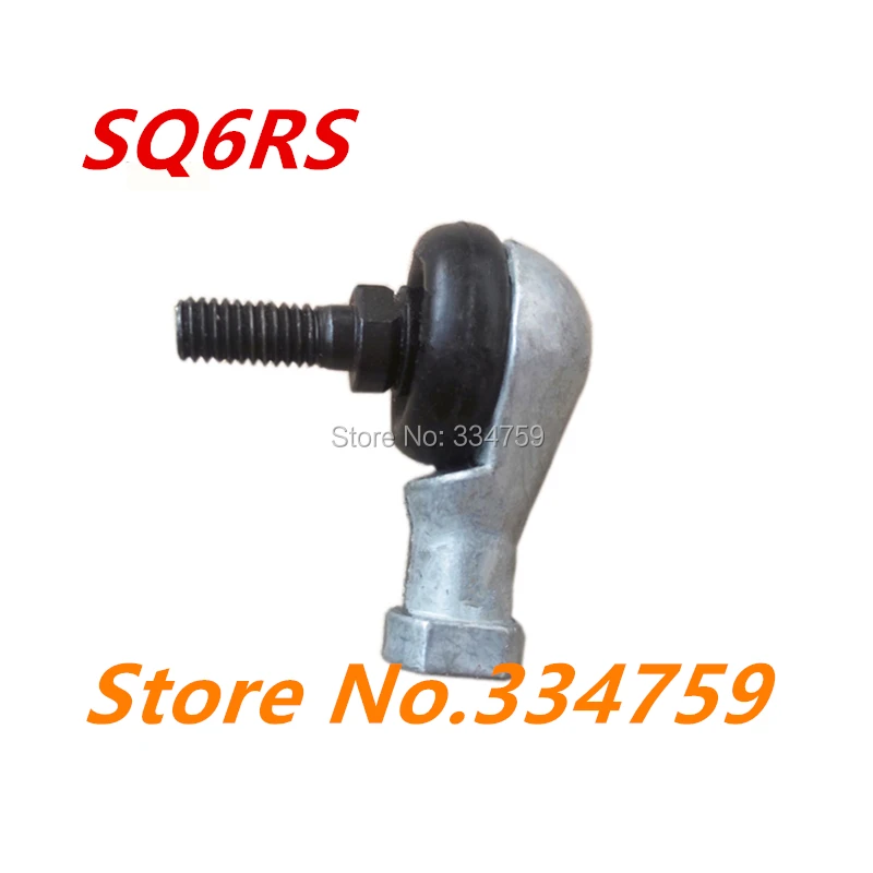 

10 pcs SQ6RS SQ6 M6X1.0 female metric threaded Winding Ball Joint right hand tie rod end bearing