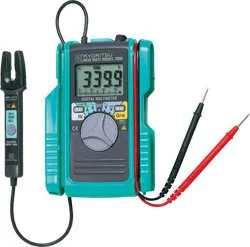 KYORITSU 2001 Digital Multimeter with AC/DC Open Clamp Sensor  up to 100A