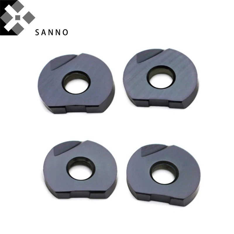 10Piece  T2139 Ball nose cutter R4 / R5 / R6 / R8 / R10 / R12.5 / R15 / R16 cnc milling inserts P3200 half round mills inserts