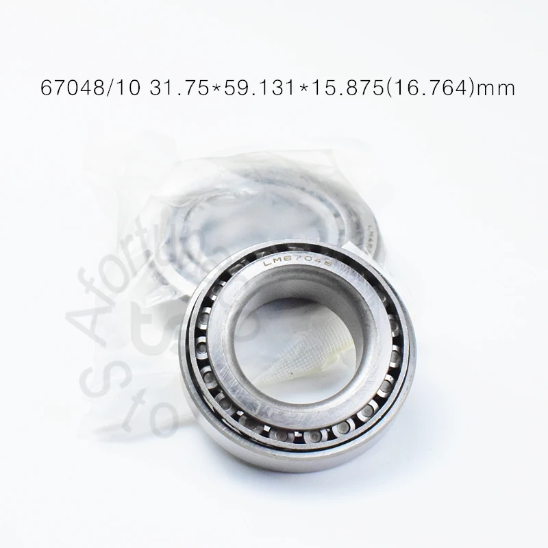 

67048 bearing 31.75*59.131*15.875(16.764)mm free shippping LM67048/10 Tapered roller bearing Special bearings for automobiles