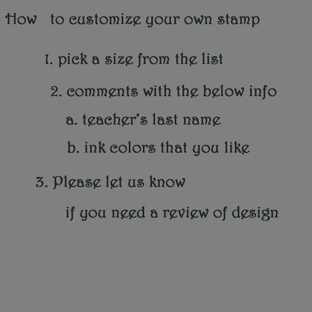 Custom Logo Double Round Border Stamp Personalized Logo Self inking Stamp Customized Photosensitive ink Stamp