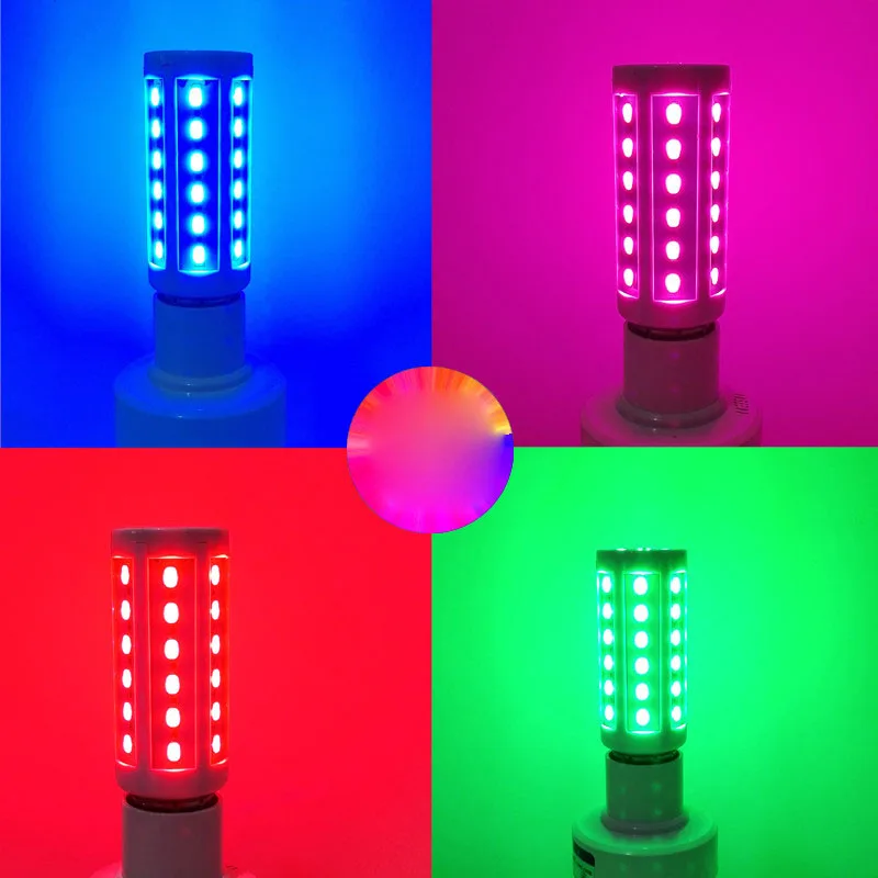 

E27 5730 5630 SMD LED Corn Bulb Super Bright 220V 10W 15W 20W 25W 30W 40W 60W 80W red/blue/green/purple/pink Lampada LED Lamp