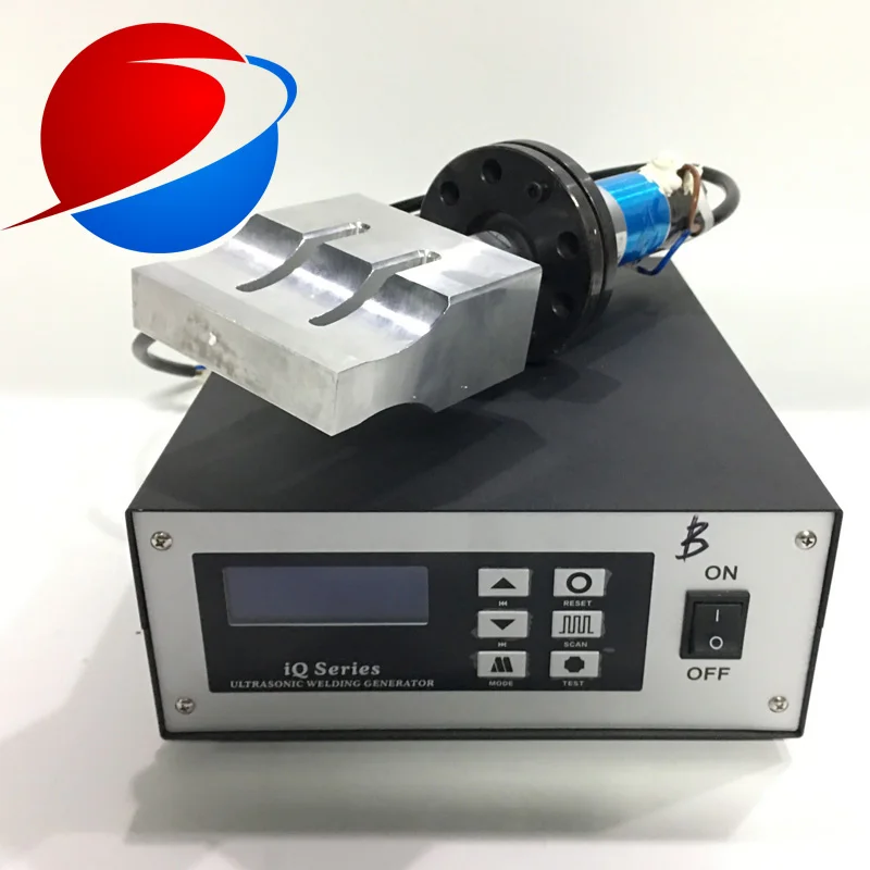 Hand held ultrasonic welding machine for PP/PE/PET/ABS/ACRYLIC/PVC/FABRIC/NON-WOVEN CLOTH/NYLON with transducer and horn