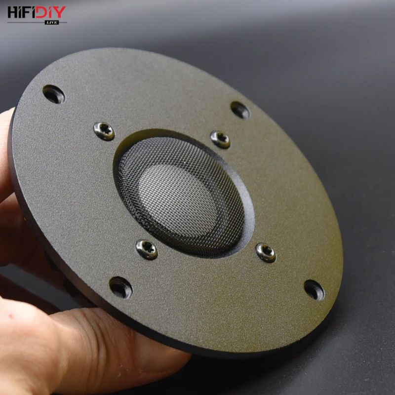 

HIFIDIYLIVE 4 inch Tweeter Speaker Unit ceramic membrane 8 OHM 30W neodymium magnetic Aluminum panel Treble Loudspeaker F1-104NS