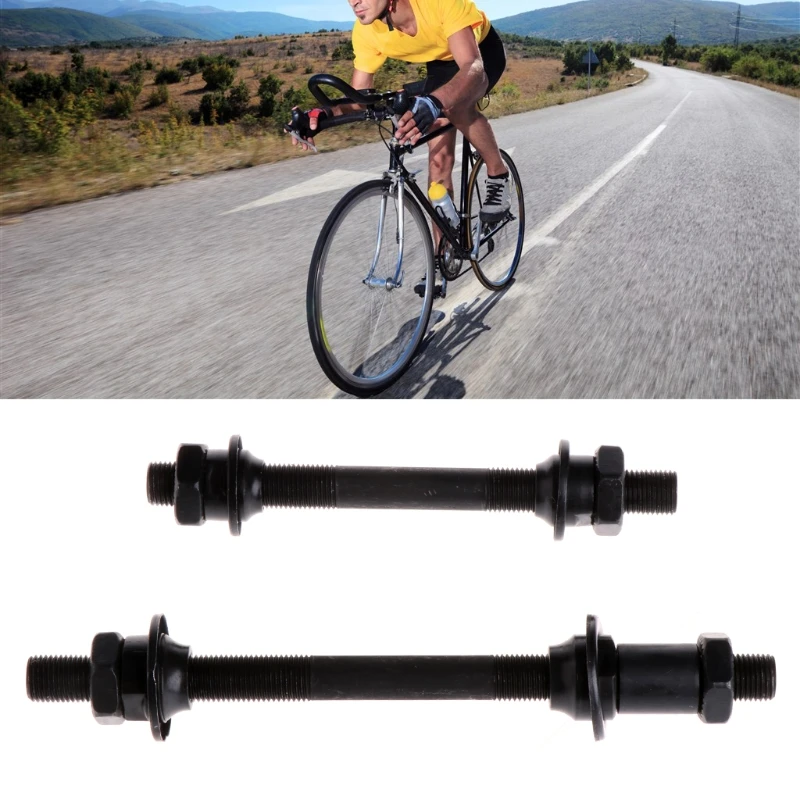 Mountain Bike Bicycle Quick Release Front Back Axles Hollow Hub Shaft Lever New