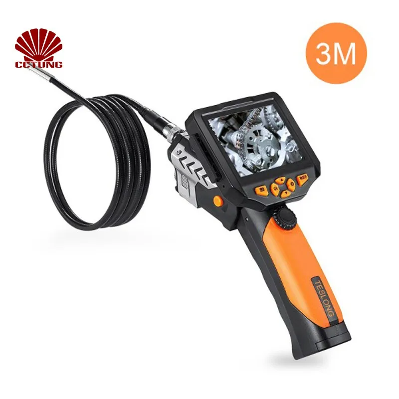 

Portable Digital Video Recording Endoscope with 3.5 Inch Full Color LCD Screen 8.2mm Diameter Slim Probe with 6 Adjustable LED