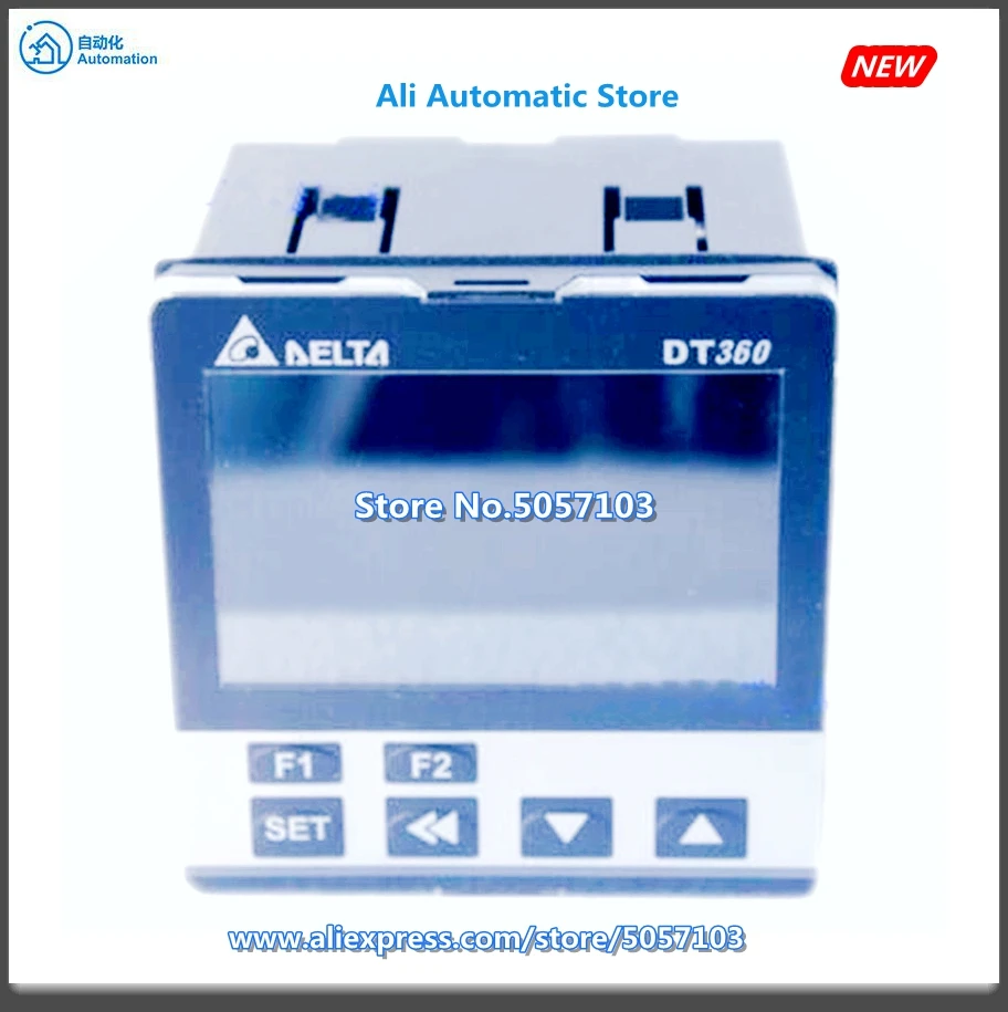 

DT360CA LCD Displays 96*96 Pt Resistance Thermocouple Input Analog Input 4~20MA Output 2 Alarm 256 Period Of Programming New