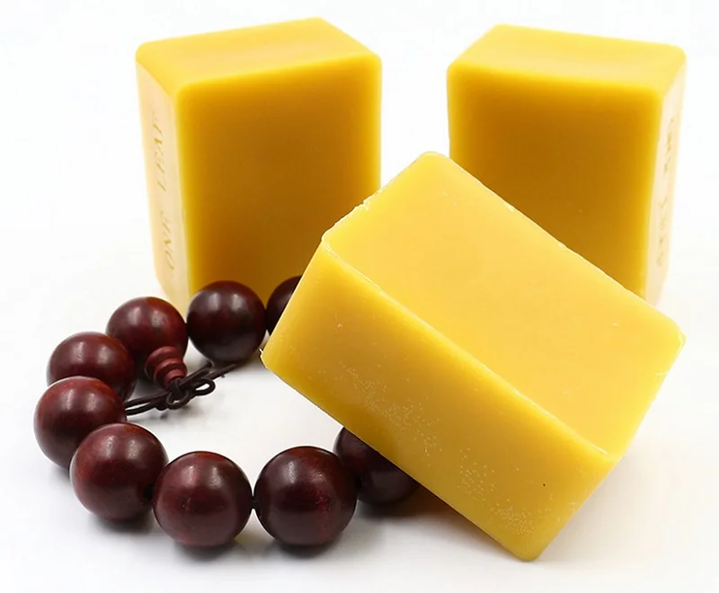 New 1PC About 100g Natural Beeswax Hand Carved Wooden Carving Mahogany Furniture Wax Waxing Polishing