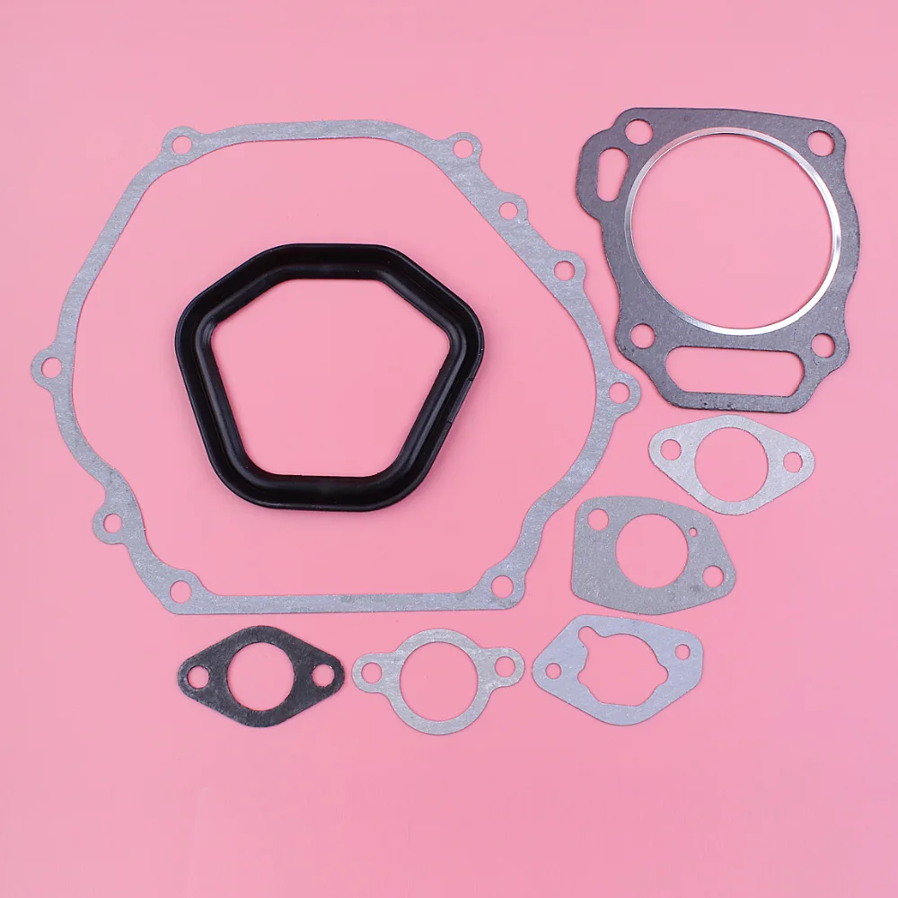 Crankcase Cylinder Carburetor Valve Intake Gasket Set For Honda GX390 GX340 13HP 11HP GX 390 340 Chinese 188F Engine Motor Part