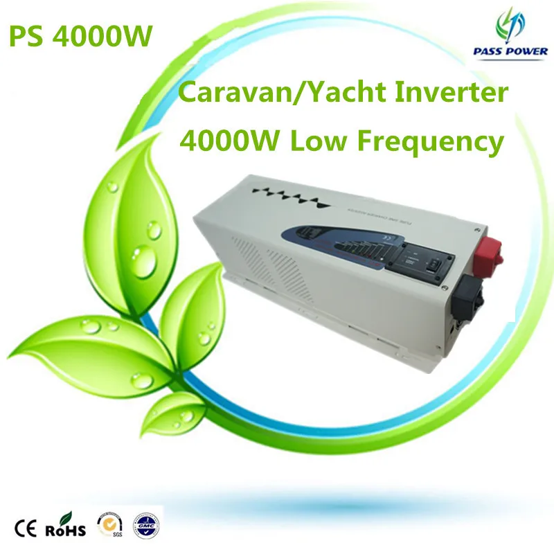 

2016 DC24V 48V to AC110V 220V 230 240V Inverter Caravan Yacht Low Frequency Inverter 4000W