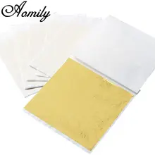 Aomily Gold Leaf Sheets 9x9cm #2