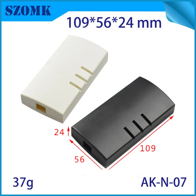 Plastic housing for PCB abs plastic enclosure outlet boxes (4 pieces) 109*56*24mm szomk LED control enclosures electronic box